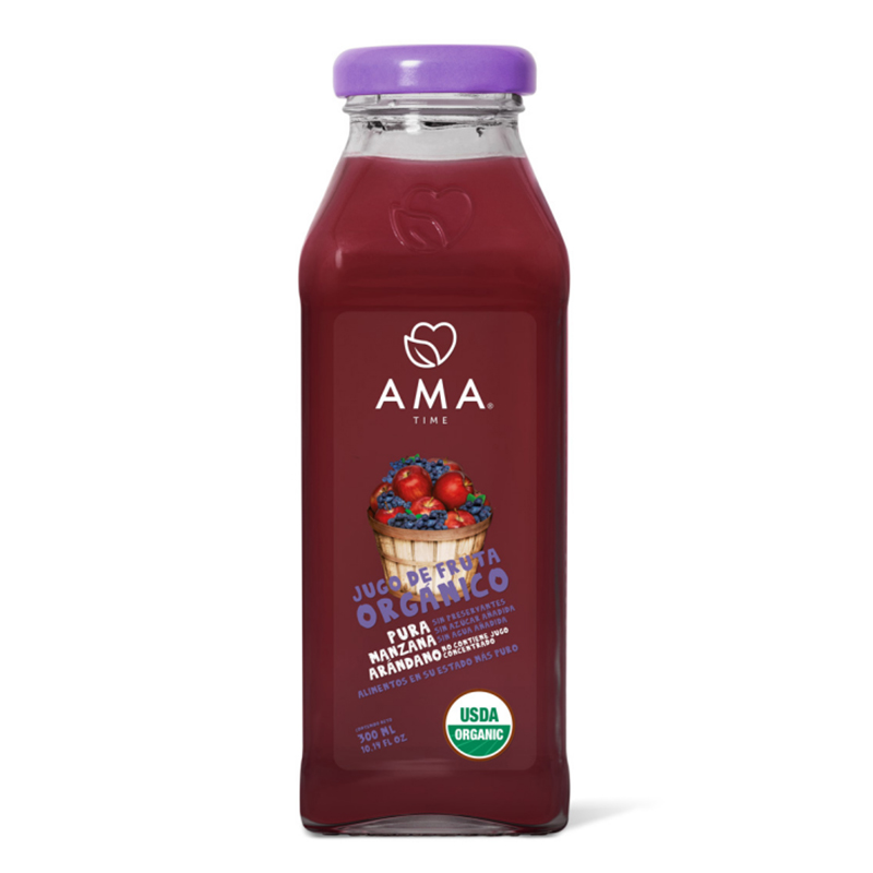 AMATIME 有機藍莓蘋果汁300ml